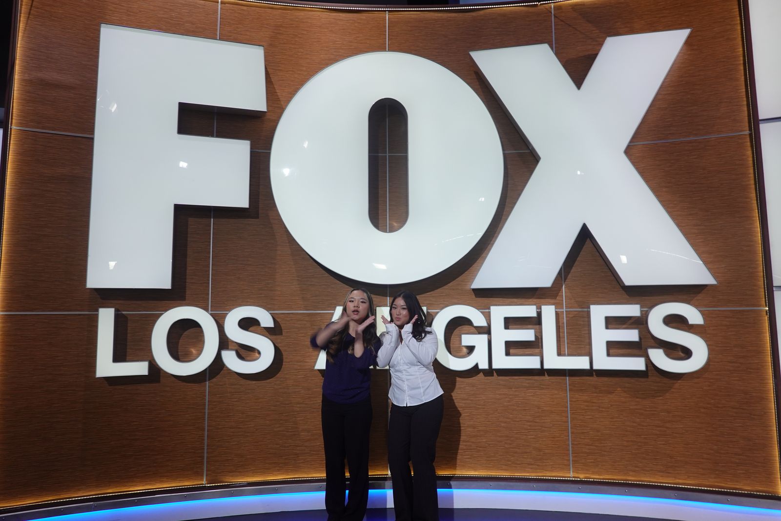 Project Pulmonary founders at the FOX Los Angeles studio